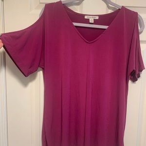 Excellent Condition! Studio Works Cold Shoulder Top- Size M